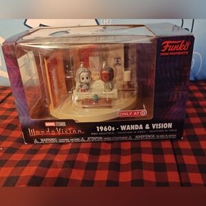 Funko Pop! Mini Moments Marvel Studios Wanda & Vision 1960s Vinyl Figurines